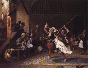 Jean - Leon Gerome The Pyrrhic Dance. oil painting artist